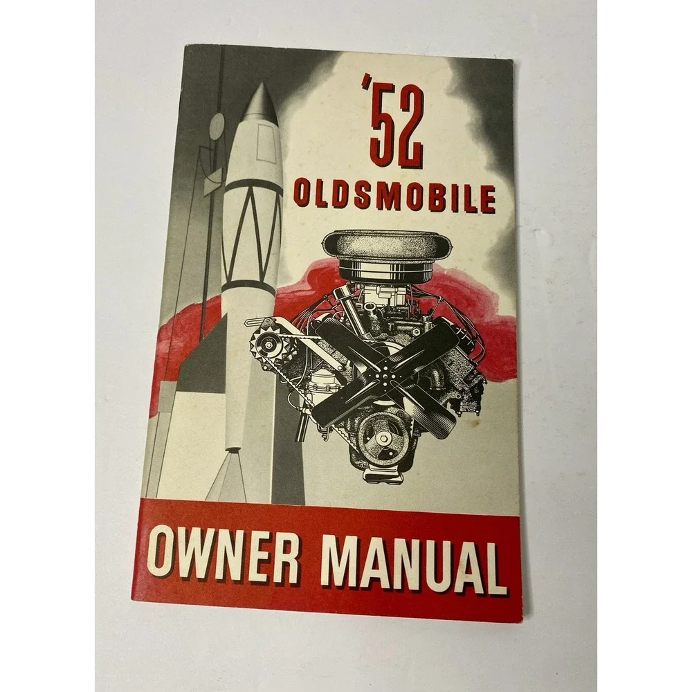 OEM 1952 Oldsmobile Owner Manual Original Car Vehicle Guide